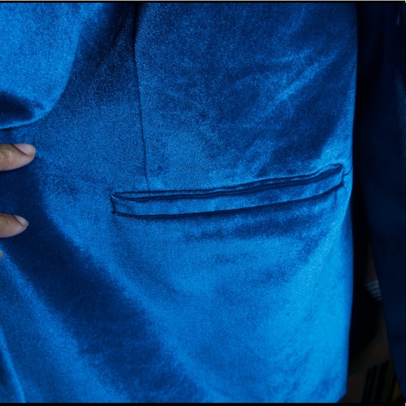 Self Portrait Velvet Blazer - Picture 5 of 8